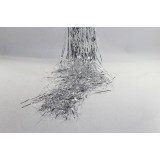 Дождик 2-х слойный Д-312 100 мм дл 1,5 м серебристый*10*200 (прод по 10)  0378