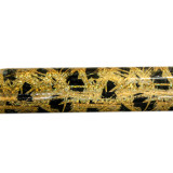 Скатерть рулон  (0,8*20м) 0011 черн/золото полосы