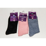 Носки жен. махра+ангора 