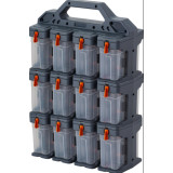 Органайзер д/хранения мелочей Blocker Expert 24 модуля серо-свинцово/оранжевый*5 3822