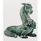 Картина рисование по номерам 40х50 X 6440 зеленый дракон