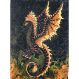 Картина рисование по номерам 20х30 RAS2475 огненный дракон
