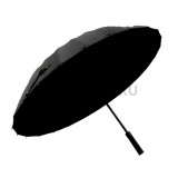Зонт муж трость ROBIN 24 спиц 63 см прямая полуавтом 1521 черный