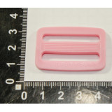 Регулятор пласт для ременной ленты арт.AS1116 шир.3,2 розово-пудровый*100