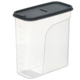 Контейнер д/сыпучих продуктов 1,7л серый*12 2394