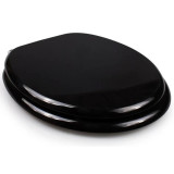 Сиденье д/унитаза черный 0829 импорт*8