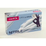 Перчатки нитриловые NITRILE 3,5г, н/с н/о  L (прод по 50) Черничный Малайзия*500 1290