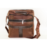 Сумка муж 4095 24х28 коричн