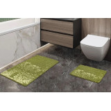 Набор ковриков д/ванной SHAHINTEX VINTAGЕ SH V001 50х80см+50х50см зеленый 8741