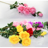 Букет цветов искусств. №130 D=14см (5 цветков) L 110см (уп. 20 Цена за уп!)