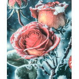 Алмазная живопись 21х25 АК-2125017 роза