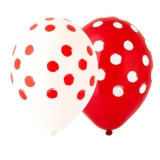 Шары 1103-2300 Balloons Шелкография паст Горошек арт кр-бел (14