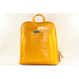 Рюкзак жен 8628-1 (30х27) желтый
