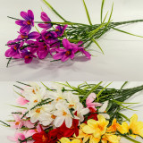 Букет цветов искусств. №129 D=8см (7 цветков) L60см  (уп.40 Цена за уп!)
