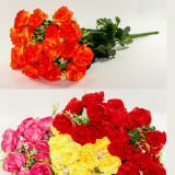 Букет цветов искусств. №137 D=6см (10 цветков) L50см  (уп.20 Цена за уп!)