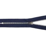 Молния ДЖИНС 20см т.син. никель