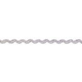 Вьюнчик 3621 шир.5мм серебро (20м)