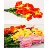 Букет цветов искусств. №226 D=12см (9 цветков) L 60см  (уп.20 Цена за уп!)