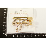 Набор KP-5436/3 (2 зажима+ невидимка)