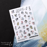 Наклейки на ногти Fashion Sticker №25