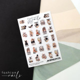 Наклейки на ногти Fashion Sticker №33