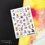 Наклейки на ногти Fashion Sticker №36