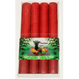 Набор ковриков д/кухни (4шт) PVC-1 бордо-красный