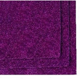 Фоамиран блестящий (прод по 10) т.фиолет 20х30/2мм