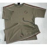 Костюм муж ORIGINAL (футболка + шорты) (46-52р) (прод по 4) D 1996 олива