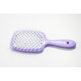 Расческа массажная продувная квадрат пласт зубцы UP-KY-A13 *24