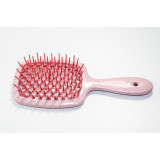 Расческа массажная продувная квадрат пласт зубцы UP-KY-A15 *24