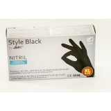 Перчатки нитриловые NITRILSTYLE 4г н/с н/о XL (прод по 50) Черный, Германия 9100