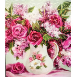 Алмазная живопись 21х25 АК-2125116 букет