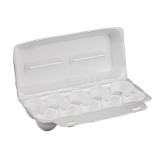 Контейнер д/яиц UE-10 ЭКОНОМ белый (прод по 100) (100шт/уп)