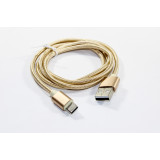 Шнур USB/Type-C 1м золотой