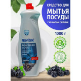 Средство д/мытья посуды Novitex 1л*12 ежевика 0087