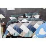 КПБ HOME Collection Пандора сатин (1,5-х сп простынь на резинке) №5