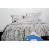 КПБ HOME Collection Пандора сатин (2,0 сп простынь на резинке) №14