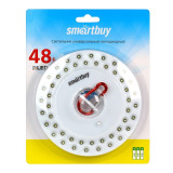 Фонарь Smartbuy светодиодный 48 LED 3АА белый SBF-8254-W *72  9958