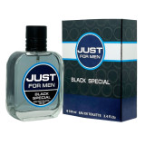 Т/вода муж JUST for MEN BLACK Special  100мл*24  0768