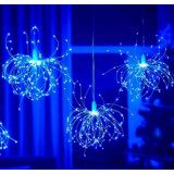 Гирлянда АВ-07-15В 3м Роса Фейерверк белый