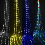 Гирлянда LS33B Водопад 3*3м  белый *30