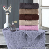 Полотенце банное Luxor Коаст 70х130 т.серый 5122