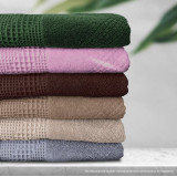 Полотенце банное Luxor Криспи 70х130 шоколадный