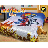 Покрывало детское Шелк 150х200 Человек паук1