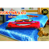 Покрывало детское Шелк 150х200 Тачки2