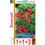 Томат Бонсай балконная серия 1+1 0,1 г автор Гавриш (прод по 10) 2581