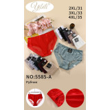 Плавки жен (2XL-4XL) (прод по 3) 5585-А фиолет