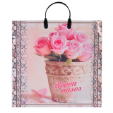 Пакет с пластиковой ручкой  36*34 Семь Роз (прод.по 10)*100