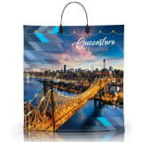 Пакет с пластиковой ручкой  40*40 Мост (прод.по 10)*100